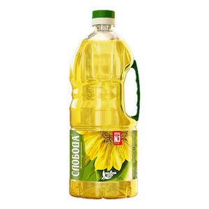 Масло подсолнечное Слобода рафинированное дезодорированное