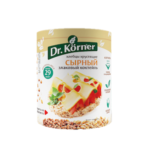 Хлебцы Dr. Korner злаковый коктейль Сырный