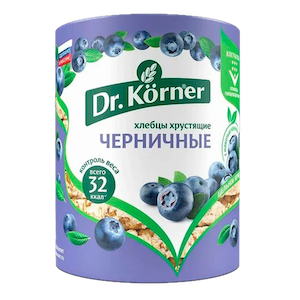 Хлебцы Dr. Korner Черничный