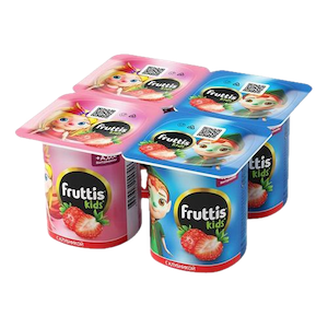 Йогурт Fruttis kids Клубника 2,5%