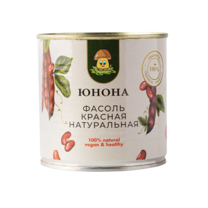 Фасоль Юнона красная натуральная