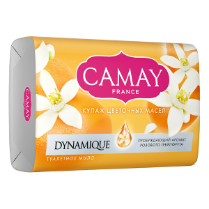 Мыло туалетное Camay France Dynamique с ароматом розового грейпфрута