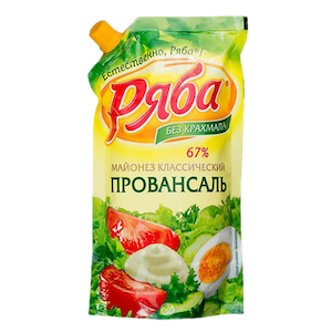 Майонез Ряба Провансаль 67%