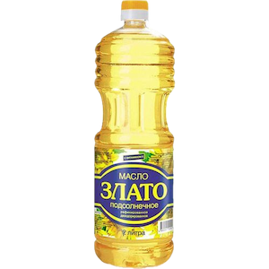 Масло подсолнечное Злато рафинированное дезодорированное