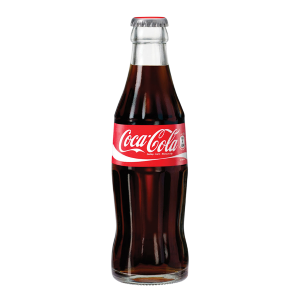 Напиток газированный Coca-Cola в стеклянной бутылке